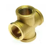 Крест латунь Ду 15 (1/2") ВР/ВР Цветлит ZW50041