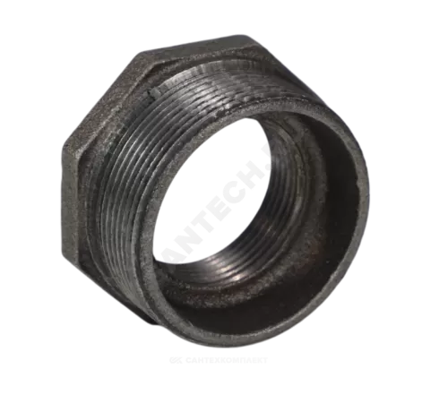 Футорка чугун Ду 50х25 (2"х1") НР/ВР Fittex PLUS