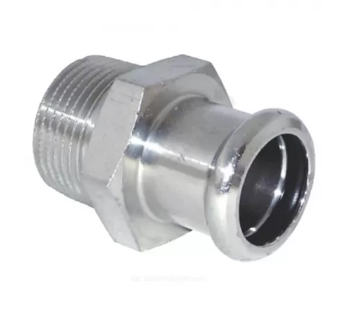 Муфта сталь нерж AISI 316L Дн 35х1 1/4" Ру16 пресс/НР Inoxpres RM 187114035