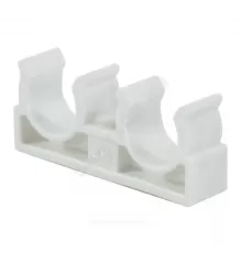 Опора PP-R двойная белая Дн 32 RTP (РосТурПласт) 28089