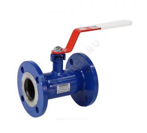 Кран шаровой сталь 11с67п Ду 50 Ру40 фл L=180мм Маршал 2Цф.00.1.040.050/040