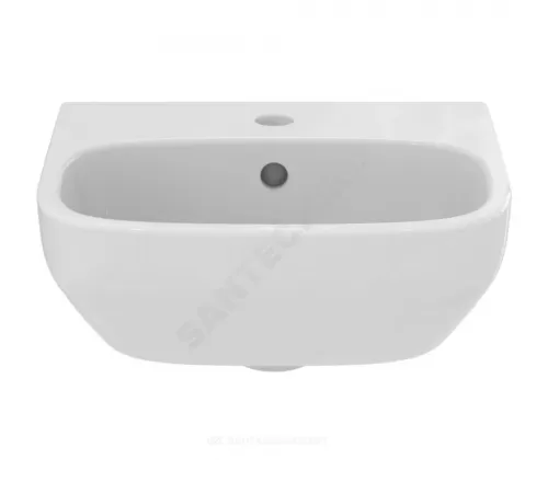 Умывальник подвесной I.life A 40 1 отверстие под смеситель по центру Ideal Standard T470801