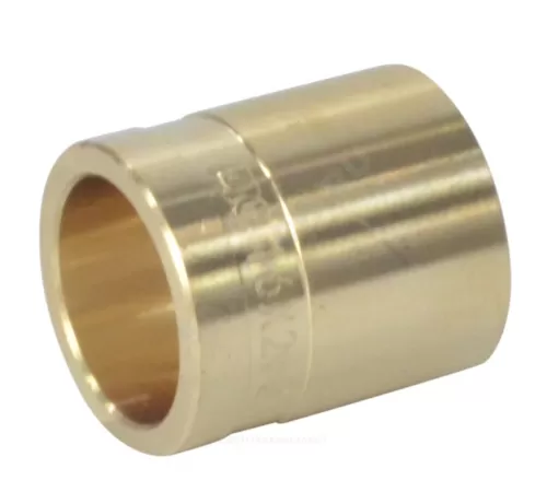 Гильза для PE-X труб аксиальная латунь Дн 16 РОС