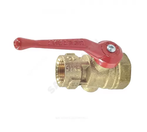 Кран для манометра 3-ходовой латунь 11Б27п11 Ду 15 Ру16 ВР G1/2"-М20х1,5 с рукояткой без фланца флажок/рычаг Цветлит ZW10023