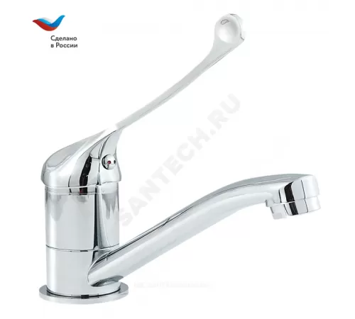 Смеситель для кухонной мойки хирургический локтевой одноручный Х-серия Славен СЛ-ОД-Х20