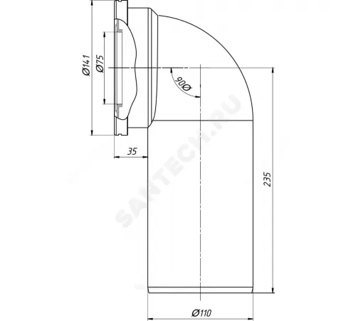 Труба фановая