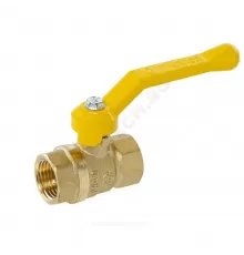 Кран шаровой латунь газ Стандарт 220 аналог 11б27п1 Ду 15 Ру40 ВР рычаг ГАЛЛОП 115008