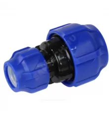 Муфта компрессионная ПЭ переходная Дн 25х20 Ру16 VALFEX 121001212520