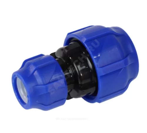 Муфта компрессионная ПЭ переходная Дн 32х20 Ру16 VALFEX 121001213220
