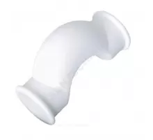 Скоба PP-R белая Дн 25 внутренняя пайка обводная с муфтами ZFPCL