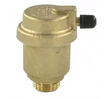 Воздухоотводчик автоматический латунь 719 Ду 15 Ру10 G1/2" НР прямой Icma 82719AD05