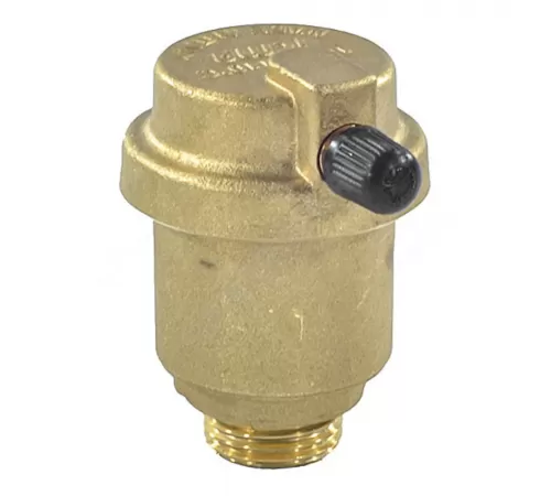 Воздухоотводчик автоматический латунь 719 Ду 15 Ру10 G1/2" НР прямой Icma 82719AD05