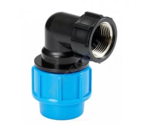 Отвод компрессионный Дн 32х1"х90гр ВР Ру16 ПРО Джилекс 9164