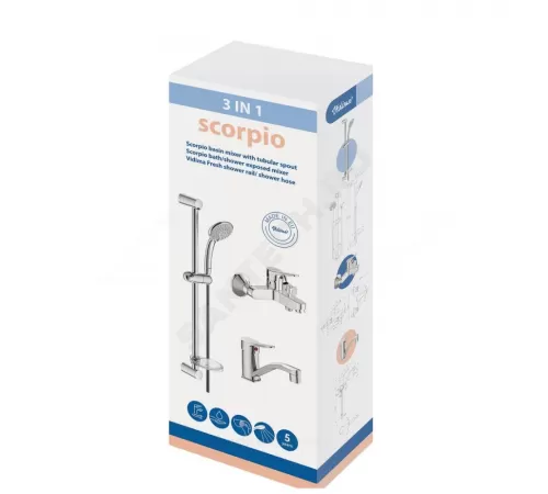 Промо-комплект для ванны с душем SCORPIO Ideal Standard BD007AA