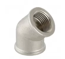 Угольник латунь никель Ду 15 (1/2") 45гр ВР VALFEX VF.091.N.012