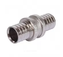 Муфта для PE-X труб аксиальная латунь оц Дн 20 RAUTHERM S Rehau 12503171002