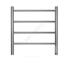 Полотенцесушитель электрический нерж сталь Лесенка 113 Вт 500х550мм 4П со встроенным диммером справа Аврора Терминус 4670078544391