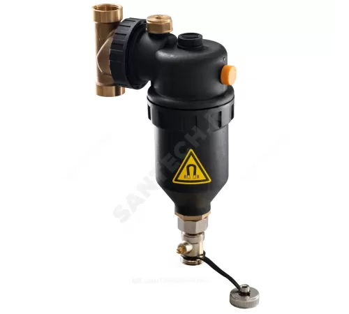 Дешламатор магнитный сетчатый пластик Ду 20 Ру3 Тмакс=90 oC G3/4" ВР SantechSystems