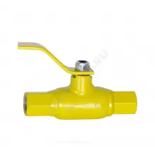 Кран шаровой сталь газ КШ.Ц.М.GAS Ду 15 Ру40 ВР L=135мм LD КШ.Ц.М.GAS.015.040.Н/П.02