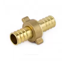 Соединитель штуцерный латунь разъемный для шланга Дн 18 9105 Aquasfera 9105-02