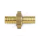 Соединитель штуцерный латунь разъемный для шланга Дн 18 9105 Aquasfera 9105-02
