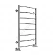 Полотенцесушитель водяной нерж сталь Лесенка (1/2") ВР 500х800мм 8П нижнее подключение Виктория Терминус 4670078530134