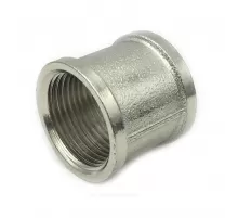 Муфта латунь никель Ду 20 (3/4") ВР/ВР SantechSystems