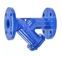 Фильтр магнитный сетчатый Y-образный чугун Ду 125 Ру16 Тмакс=300 oC фл ФМФ с пробкой Benarmo