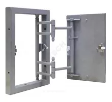 Люк под плитку сталь 200х400 серый Evecs D Ceramo Steel