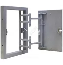 Люк под плитку сталь 600х600 серый Evecs D Ceramo Steel