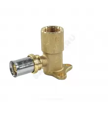 Водорозетка для МП/PE-X труб латунь пресс Дн 16х1/2" ВР RM139 Giacomini RM139Y033