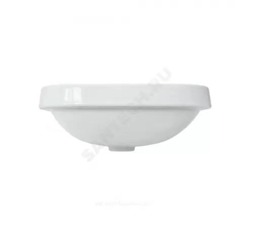 Умывальник врезной Infinity 60 без отверстия под смеситель белый Sanita Luxe WB.IN/Infinity/60-N/WHT.G/S1