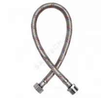 Подводка гибкая для воды нейлоновая оплетка 1/2" г-ш L=0.5м Славен СЛ-ЗП-096