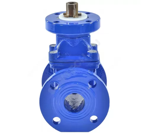 Задвижка чугун 30ч939р аналог МЗВ обрезиненный клин EPDM Ду 300 Ру10/16 фл под электропривод RMCX