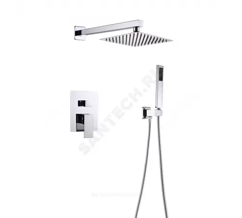 Смеситель встраиваемый для душа одноручный CUBE ПСМ-CB-02 Профсан PSM-CB-02