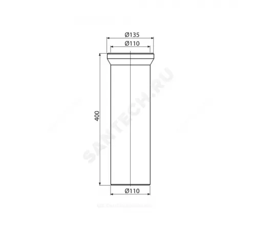 Труба фановая