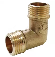 Угольник латунь Ду 15 (1/2") НР/НР VALFEX VF.093.L.012