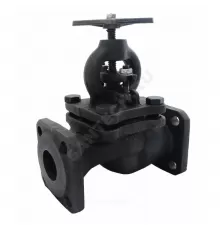 Клапан запорный чугун 15кч16п1 Ду 32 Ру25 Тмакс=225 оС фл Луидор