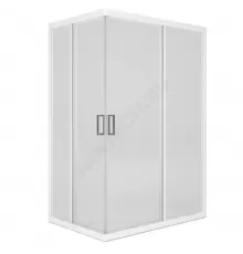 Ограждение душевое Universal PRO 1200х800х1850 мм без поддона прозрачное стекло МетаКам KKS_014547