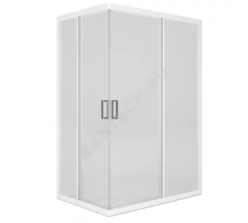 Ограждение душевое Universal PRO 1200х800х1850 мм без поддона прозрачное стекло МетаКам KKS_014547