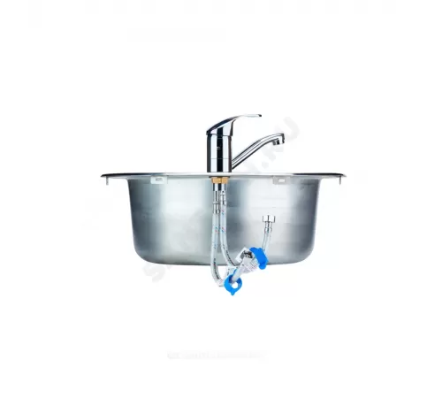 Подводка гибкая для смесителя нейлоновая оплетка М10-1/2" г-ш L=0.3м пара (пакет) Центр Сантехники (Подольск) ГП002025