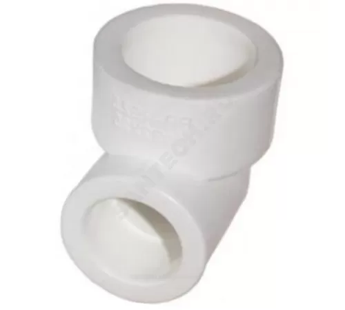 Угольник PP-R переходной белый Дн 32х20х90гр внутренняя пайка RTP (РосТурПласт) 15081