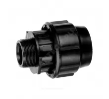 Муфта компрессионная ПЭ Дн 75х2 1/2" НР 1000281