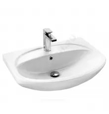 Умывальник мебельный Стелла 65 1 отверстие под смеситель по центру белый Santek 1.WH11.0.174