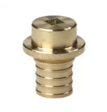 Заглушка для PE-X труб аксиальная латунь Дн 16 MX Рехау 11093871001