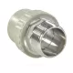 Муфта PP-R комбинированная под ключ серая Дн 40х1 1/2" НР VALFEX 10135240Г
