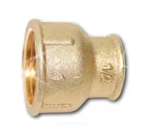 Муфта латунь переходная Ду 25х20 (1"х3/4") ВР/ВР Цветлит ZW50050