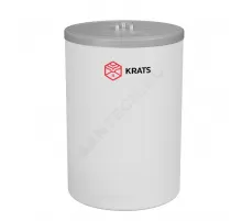 Бойлер косвенного нагрева “бак в баке” углеродистая сталь 155.4 л KRATS 160 1 т/о нержавеющая сталь возможна установка ТЭН KRATS BKNCW-160-W