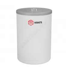 Бойлер косвенного нагрева “бак в баке” углеродистая сталь 155.4 л KRATS 160 1 т/о нержавеющая сталь возможна установка ТЭН KRATS BKNCW-160-W