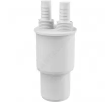 Муфта PP-H переходная белая HT Дн 50х40 б/нап резьба 1/2"НР , штуцер 14мм Alca Plast AKS6